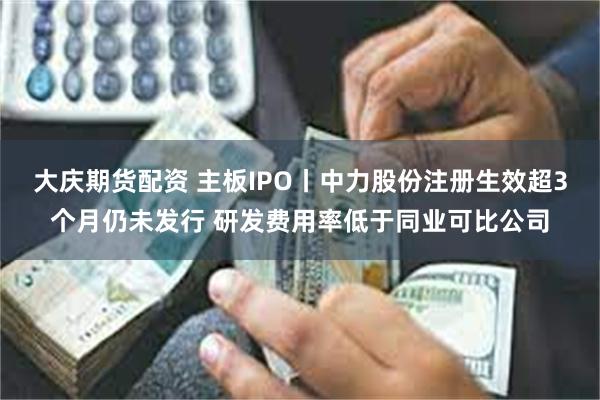 大庆期货配资 主板IPO丨中力股份注册生效超3个月仍未发行 研发费用率低于同业可比公司