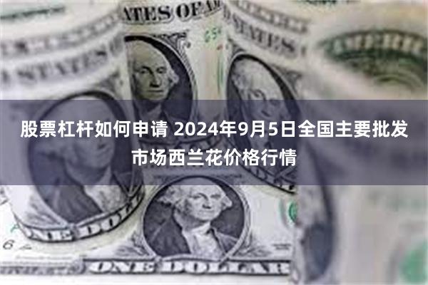 股票杠杆如何申请 2024年9月5日全国主要批发市场西兰花价格行情